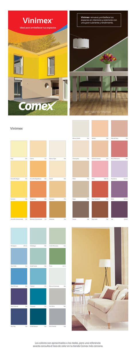 catalogo de pinturas comex.